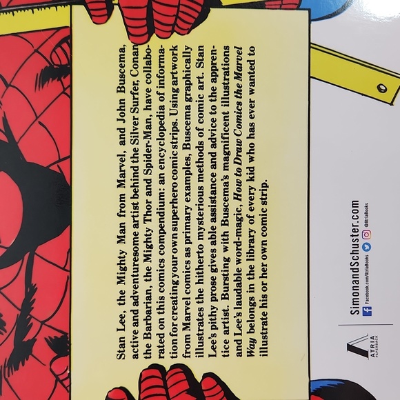 Marvel Comics"How To Draw Comics" The Marvel Way, 1st Ed SC Reprint of 1… - Picture 14 of 16
